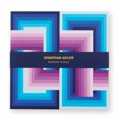 Galison Jonathan Adler Infinity Wood Puzzle, Multicolor, 8.25 x 8.25 x 0.5, 210