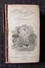 1806 LIFE OF VIRGIL Translated by Dryden HC London POOR 2.75×4.5″