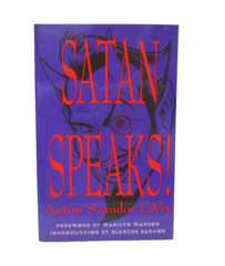 Satan Speaks! by Anton Szandor LaVey 1998 softcover occult book