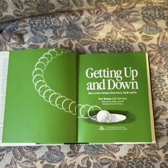 Tom Watson Getting Up and Down Signed Hardcover Golf Instruction w/ Dust Jacket