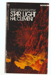 Star Light 02361 Ballantine 1971 1st Original PBO Hal Clement Cover Dean Ellis