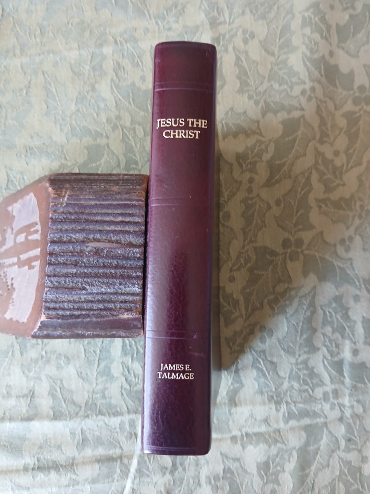 Jesus the Christ James E Talmage Employee 2009 Leather 1981 Mormon Very Good