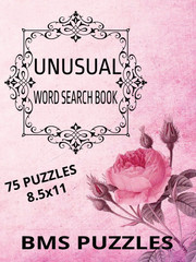 UNUSUAL WORD SEARCH BOOK | 8.5X11 INCHES | 75 PUZZLES