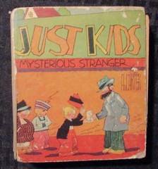1935 JUST KIDS Mysterious Stranger GD- 1.8 Saalfield / Big Little Book