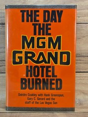 The Day the MGM Grand Hotel Burned Coakley 1982 Las Vegas Sun First Edition HCDJ
