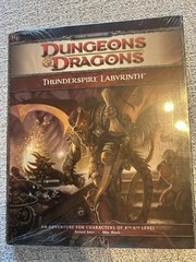 D&D Dungeons and Dragons- Thunderspire Labyrinth – New Sealed- 4/7