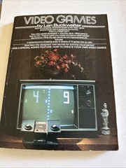 Len Buckwalter Video Games 1977 1st Printing Pong Era Gaming Book