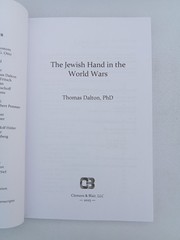 Jewish Hand in the World Wars by Thomas Dalton PB