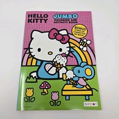 Sanrio Hello Kitty Coloring Book Jumbo Hours Of Fun By Bendon New