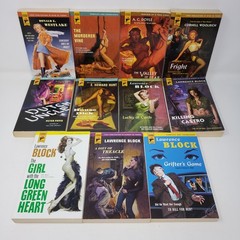 Hard Case Crime Books Lot of 22 (MMPB, Stephen King, Lawrence Block)
