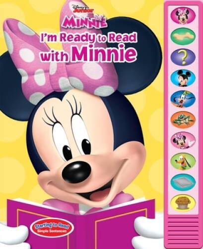 Minnie Mouse I’m Ready To Read – Hardcover – VERY GOOD