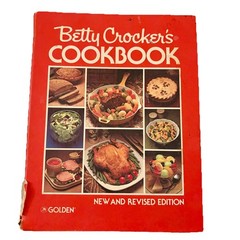 Betty Crocker Cookbook New and Revised Edition Spiral Bound Golden Press