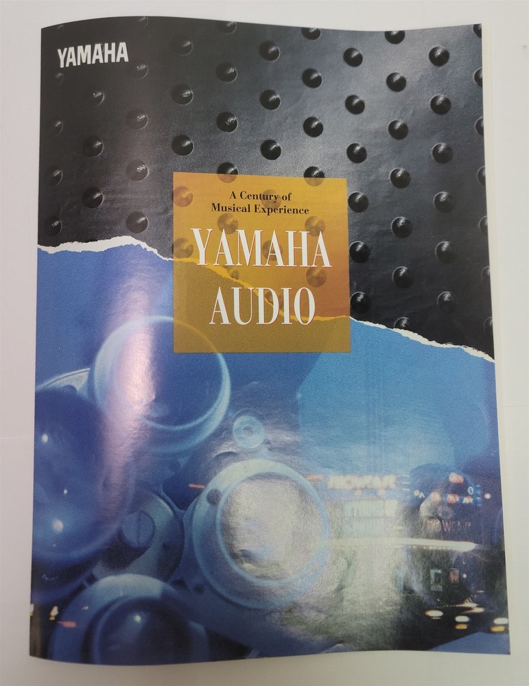 1990’s Yamaha Audio Line Up Brochure “A Century of Musical Experience”
