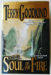 Collectible TERRY GOODKIND true 1st SOUL OF THE FIRE 508 pages hardcover 1999