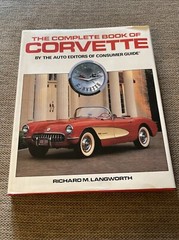 THE COMPLETE BOOK OF CORVETTE Richard Langworth 1988 Haynes Hardback