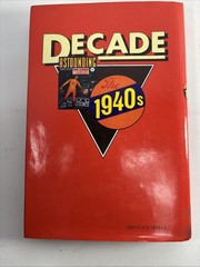 Decade: The 1940s ed. Harry Harrison Brian W. Aldiss 1978 HC first print USA DJ