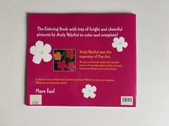 Andy Warhol Coloring Book Prestel Verlag 2011 by Annette Roeder