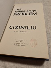 SIGNED The Broken Binding Three Body Problem/Remembrance Of Earth’s Past Trilogy