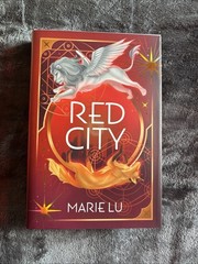 Marie Lu Red City Signed Hardcover Novel, OwlCrate special edition