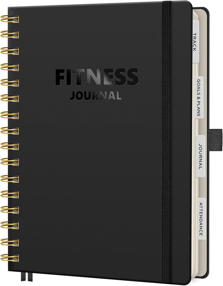 Workout Journal, Fitness Journal for Women & Men, A5 Workout Log Exercise, Fitne