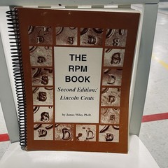 The RPM Book Second Edition: Lincoln Cents – James Wiles Ph.D. 1983 Spiral Bound