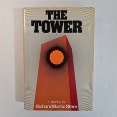 The Tower by Richard Martin Stern 1973 First Edition Hardcover Dust Jacket