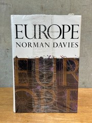 SEALED Europe A History Norman Davies Hardcover DJ Oxford University Press