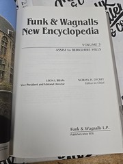 Funk and Wagnalls New Encyclopedia Volume 3