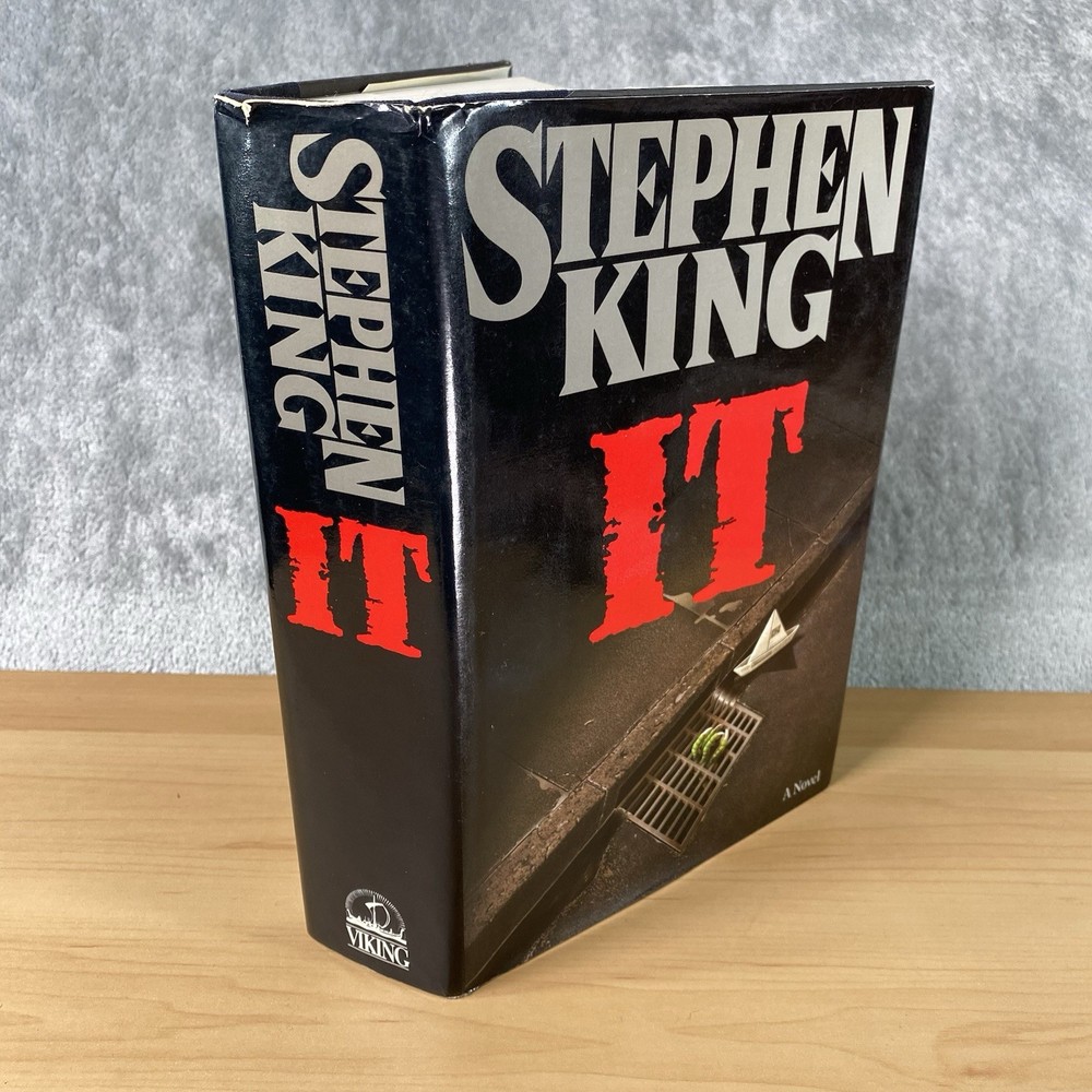 Stephen King IT 1986 Viking HC 10th Printing w/ DJ Horror Novel
