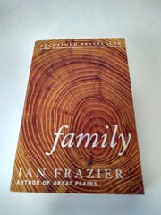 Family by Ian Frazier (1995, Trade Paperback)