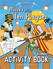 Moses and the Ten Plagues Activity Book (Paperback or Softback)