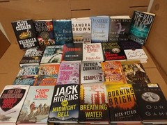 Lot of 16 LBS Hardcover INSTANT COLLECTION GENERAL FICTION HB MIX GENRE BOOK SET