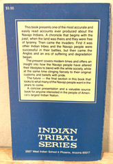 Rare! Vintage Navajo Indians Paperback Book! Indian Tribal Series 1977 124 Pages