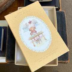 VTG 1973 Hallmark Betsey Betsy Clark Recipe Album Cookbook Binder with Cards