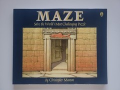 MAZE A RIDDLE IN WORDS & PICS WORLD’S MOST CHALLENGING PUZZLE CHRISTOPHER MANSON