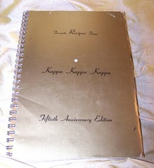 “Favorite Recipes from Kappa Kappa Kappa” sorority cookbook, Upsilon chap, 1951