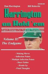 Harrington on Hold ‘em – Paperback, by Harrington Dan; Robertie – Very Good c
