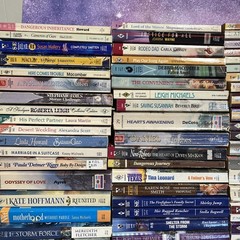 VINTAGE Mix Lot Of 107 Harlequin Romance Desire Present Silhouette Mix Author’s
