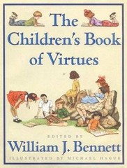 The Children’s Book of Virtues – Hardcover By William J. Bennett – GOOD