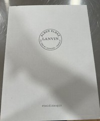 LANVIN Alber Elbaz – Hardcover (RARE First Edition, 2012) Unopened