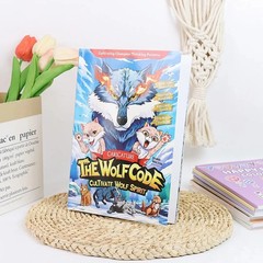 The-Wolf Code Cultivate Wolf Spirit Growth Mindset Children’s Book English
