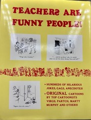 Teachers Are Funny People! ~1972 HC~ Jokes School Education Student Cartoon Kids
