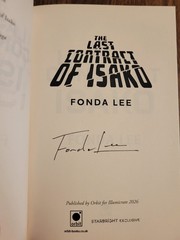 The Last Contract of Isako by Fonda Lee Signed Exclusive Starbright Illumicrate