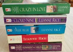 Luanne Rice Lot Of 5 MM Pbs Crazy In Love Cloud Nine True Blue Summers Child Edg