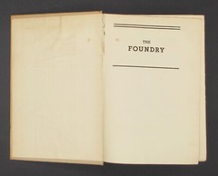 THE FOUNDRY by ALBERT HALPER 1934 1ST EDITION HARD COVER GOOD PLUS