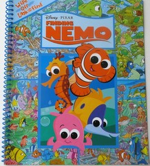 Finding Nemo: Disney Pixar Wipe off Look and Find – Art Mawhinney – Good – S…