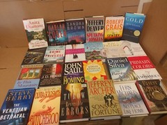 Lot of 16 LBS Hardcover INSTANT COLLECTION GENERAL FICTION HB MIX GENRE BOOK SET