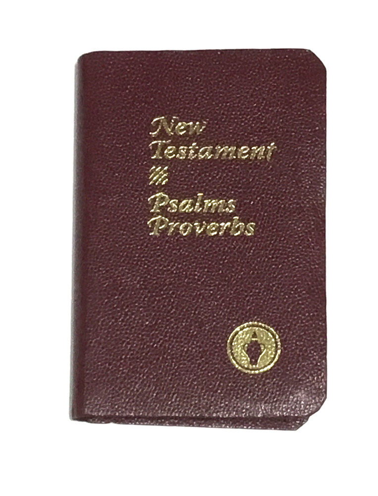 Gideons New Testament Psalms & Proverbs Pocket Size (4.75″ x 3.25″) Book KJV