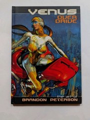 Venus Overdrive Art of Brandon Peterson Signed 2008 Hardcover Brandstudio Press