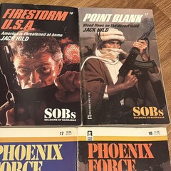 Miscellaneous lot Of SOBs Soldiers Of Barrabas Phoenix Force The Black Berets